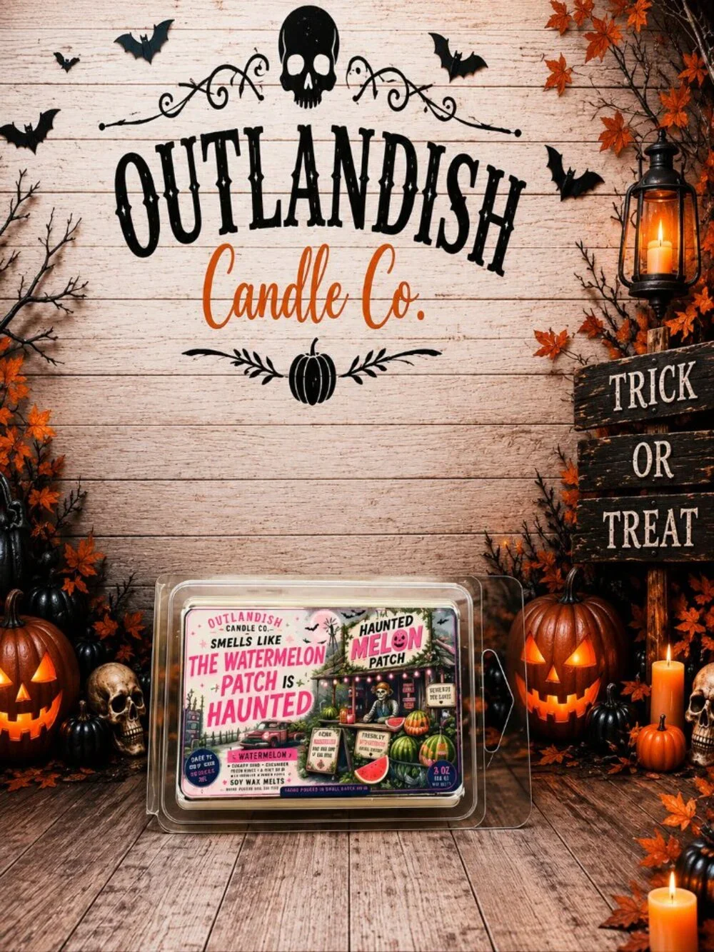 The Watermelon Patch Is Haunted Wax Melts | Watermelon Scented Home Fragrance